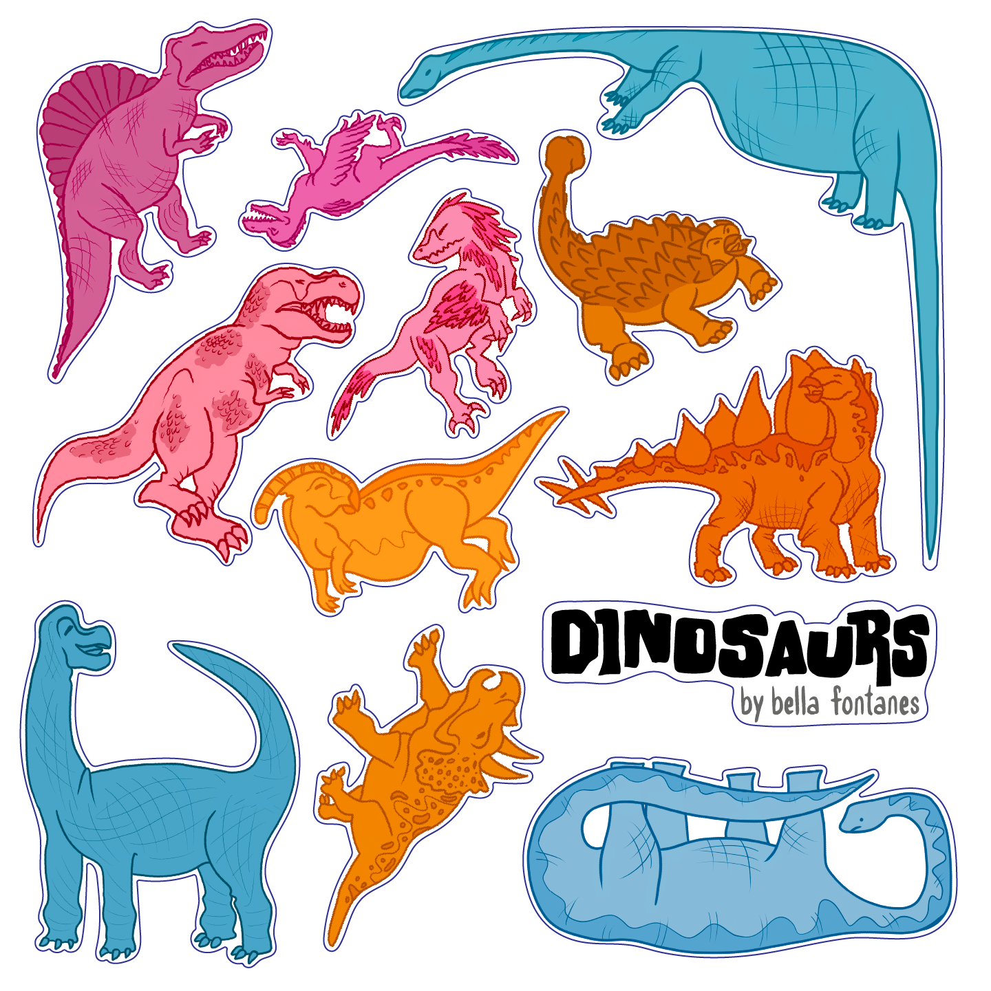 Bella Fontanes - Dinos