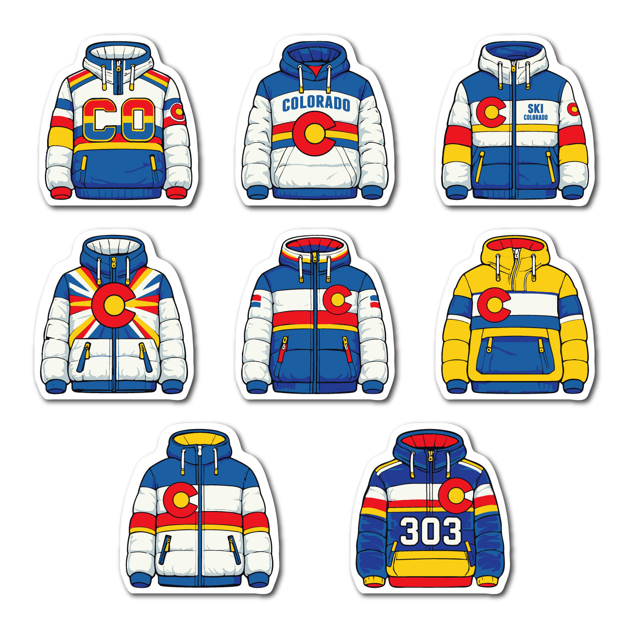 Bundle - Retro Ski Jackets