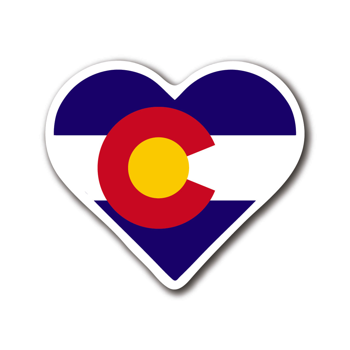 Colorado Flag - Heart