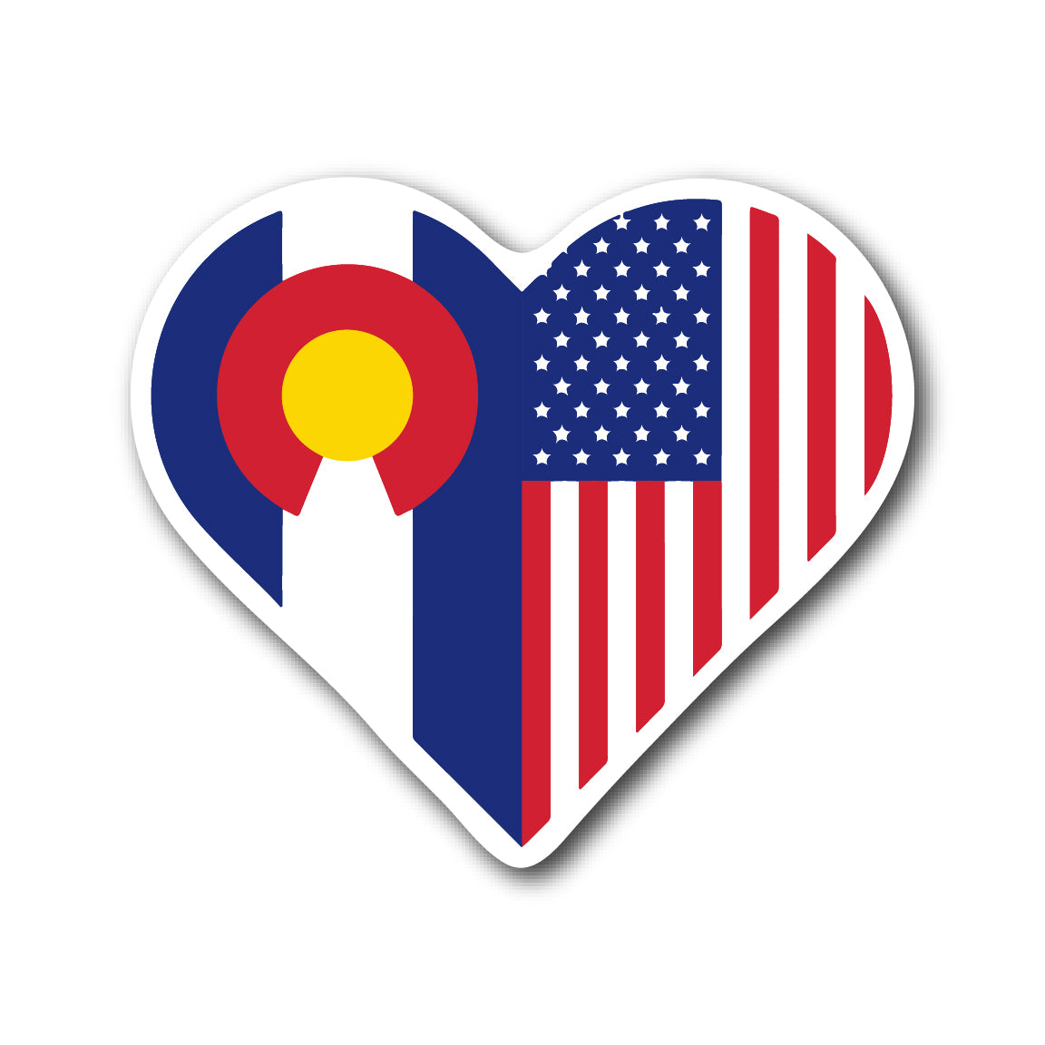 Colorado Flag - CO + USA