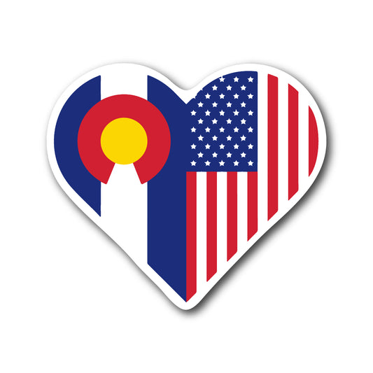 Colorado Flag - CO + USA