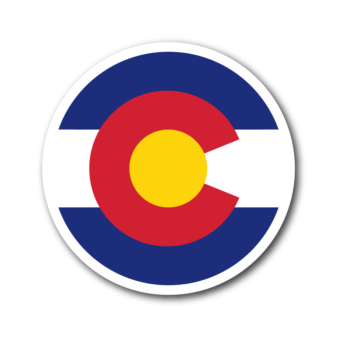 Colorado Flag - Circle