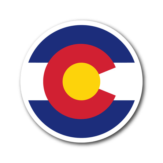 Colorado Flag - Circle