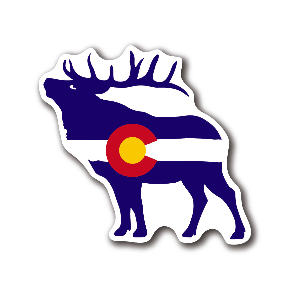 Colorado Flag - Elk