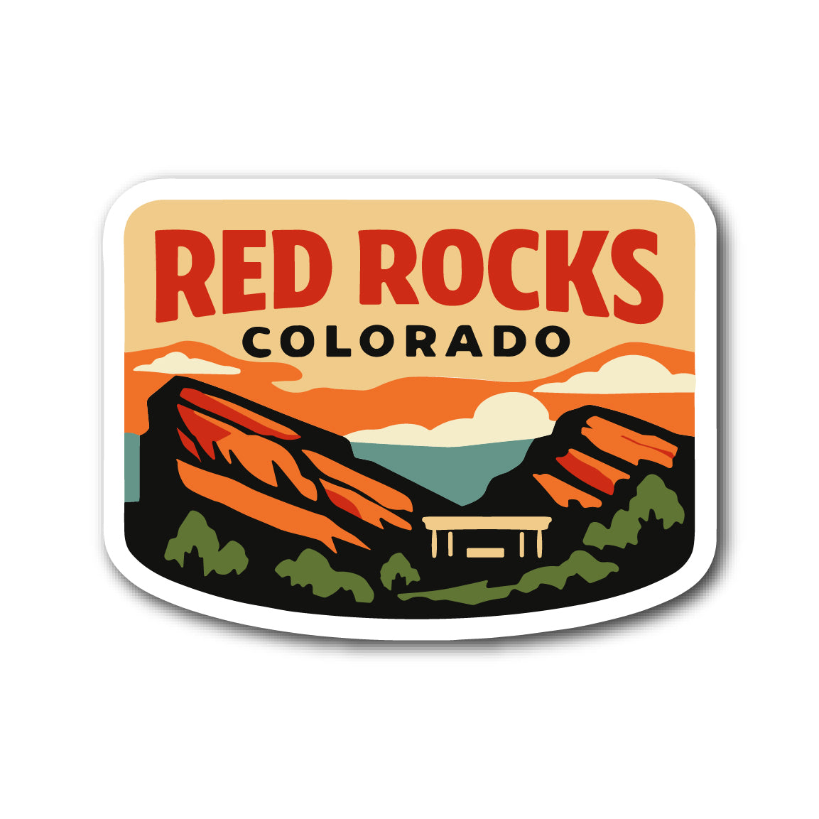 Red Rocks Park - Badge