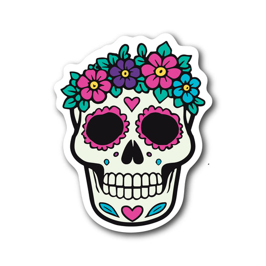 Sugar Skull - Flower Crown