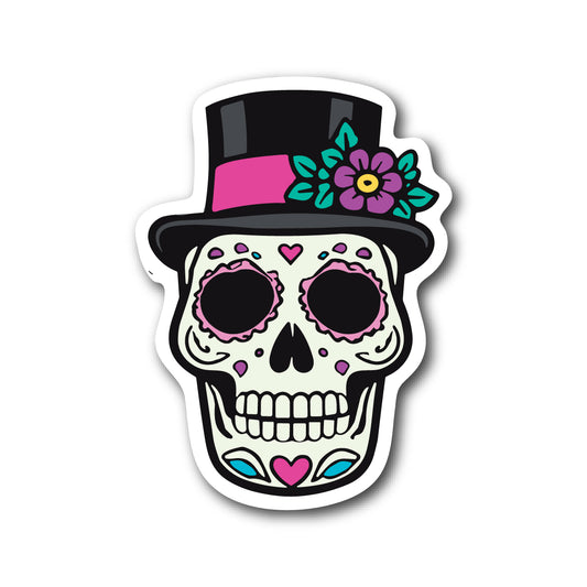 Sugar Skull - Top Hat