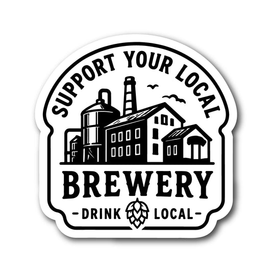 Support Local - White