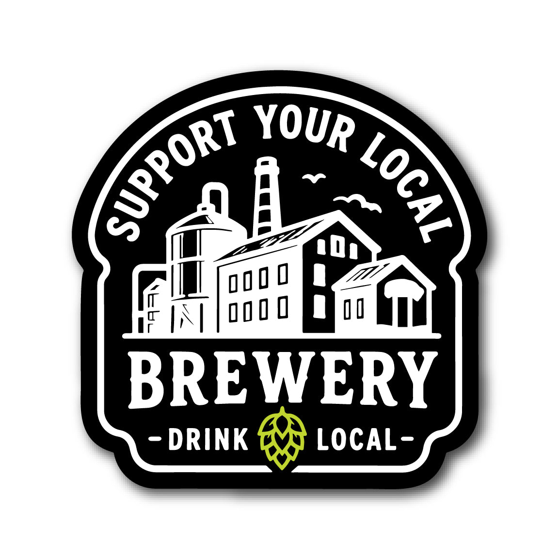 Support Local - Black