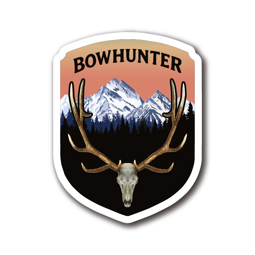 Bowhunter Euro Elk Badge