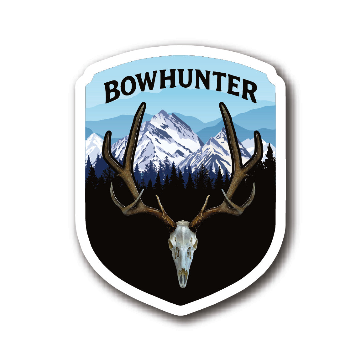 Bowhunter Euro Dear Badge