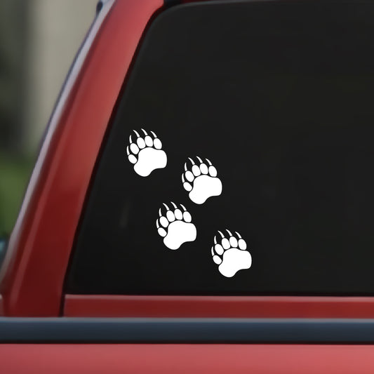 Vinyl - Footprints - Black Bear