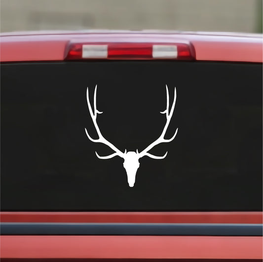 Vinyl - Antlers - Elk - Large