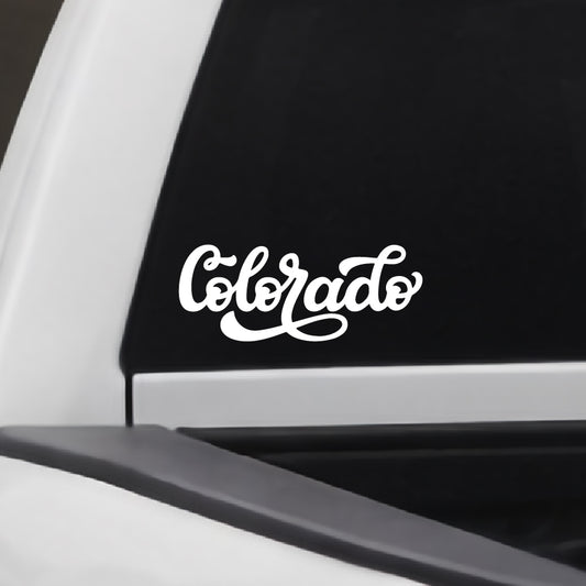 Vinyl - Colorado Text